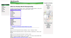 Desktop Screenshot of ice-hockey-world-championship.worldcupedia.com